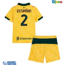 AC Milan Pervis Estupinan #2 Rezervni Dres za djecu 2025-26 Kratak Rukav (+ Kratke hlače)